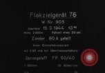 Image of V-1 test explosion Germany, 1944, second 24 stock footage video 65675079141