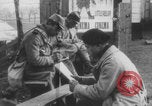 Image of French troops rest recuperation World War 1 France, 1917, second 30 stock footage video 65675079168