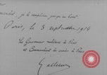 Image of Paris defense proclamation WWI Paris France, 1914, second 10 stock footage video 65675079169