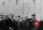 Image of Treaty of Versailles signing Hall of Mirrors Paris France, 1919, second 41 stock footage video 65675079170