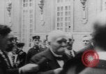Image of Treaty of Versailles signing Hall of Mirrors Paris France, 1919, second 42 stock footage video 65675079170