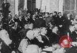 Image of Treaty of Versailles signing Hall of Mirrors Paris France, 1919, second 45 stock footage video 65675079170