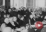 Image of Treaty of Versailles signing Hall of Mirrors Paris France, 1919, second 47 stock footage video 65675079170