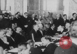 Image of Treaty of Versailles signing Hall of Mirrors Paris France, 1919, second 49 stock footage video 65675079170