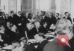 Image of Treaty of Versailles signing Hall of Mirrors Paris France, 1919, second 50 stock footage video 65675079170