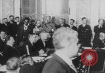 Image of Treaty of Versailles signing Hall of Mirrors Paris France, 1919, second 51 stock footage video 65675079170