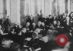Image of Treaty of Versailles signing Hall of Mirrors Paris France, 1919, second 60 stock footage video 65675079170