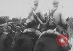 Image of German prisoners receive rations WWI Europe, 1918, second 17 stock footage video 65675079171
