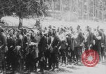 Image of German prisoners receive rations WWI Europe, 1918, second 58 stock footage video 65675079171