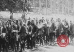 Image of German prisoners receive rations WWI Europe, 1918, second 59 stock footage video 65675079171