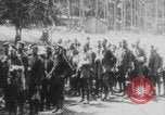 Image of German prisoners receive rations WWI Europe, 1918, second 60 stock footage video 65675079171