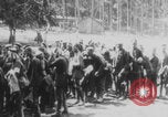 Image of German prisoners receive rations WWI Europe, 1918, second 61 stock footage video 65675079171