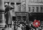 Image of Vladimir Lenin Saint Petersburg rally Saint Petersburg Russia, 1917, second 25 stock footage video 65675079172
