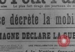 Image of France mobilizes for WWI Paris France, 1914, second 5 stock footage video 65675079180