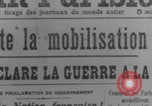Image of France mobilizes for WWI Paris France, 1914, second 6 stock footage video 65675079180