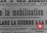 Image of France mobilizes for WWI Paris France, 1914, second 7 stock footage video 65675079180