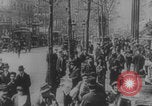 Image of France mobilizes for WWI Paris France, 1914, second 8 stock footage video 65675079180