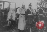 Image of Kaiser Wilhelm II meets officers WWI Germany, 1914, second 27 stock footage video 65675079186
