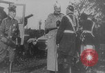 Image of Kaiser Wilhelm II meets officers WWI Germany, 1914, second 29 stock footage video 65675079186