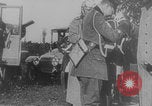 Image of Kaiser Wilhelm II meets officers WWI Germany, 1914, second 31 stock footage video 65675079186