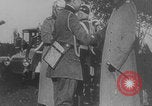 Image of Kaiser Wilhelm II meets officers WWI Germany, 1914, second 32 stock footage video 65675079186