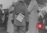 Image of Kaiser Wilhelm II meets officers WWI Germany, 1914, second 34 stock footage video 65675079186