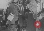 Image of Kaiser Wilhelm II meets officers WWI Germany, 1914, second 37 stock footage video 65675079186