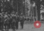 Image of Kaiser Wilhelm II meets officers WWI Germany, 1914, second 43 stock footage video 65675079186