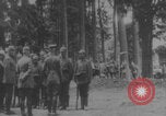 Image of Kaiser Wilhelm II meets officers WWI Germany, 1914, second 44 stock footage video 65675079186