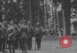 Image of Kaiser Wilhelm II meets officers WWI Germany, 1914, second 45 stock footage video 65675079186