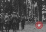 Image of Kaiser Wilhelm II meets officers WWI Germany, 1914, second 46 stock footage video 65675079186