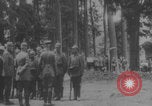 Image of Kaiser Wilhelm II meets officers WWI Germany, 1914, second 48 stock footage video 65675079186