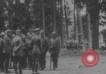 Image of Kaiser Wilhelm II meets officers WWI Germany, 1914, second 49 stock footage video 65675079186
