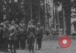 Image of Kaiser Wilhelm II meets officers WWI Germany, 1914, second 50 stock footage video 65675079186
