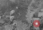 Image of workers digging trenches WW1 Europe, 1915, second 19 stock footage video 65675079211