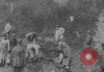 Image of workers digging trenches WW1 Europe, 1915, second 26 stock footage video 65675079211