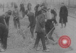 Image of workers digging trenches WW1 Europe, 1915, second 27 stock footage video 65675079211