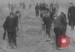 Image of workers digging trenches WW1 Europe, 1915, second 29 stock footage video 65675079211