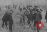 Image of workers digging trenches WW1 Europe, 1915, second 31 stock footage video 65675079211