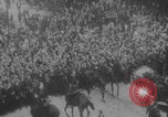 Image of French socialist rally Gare du Nord Paris France, 1914, second 1 stock footage video 65675079212