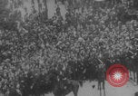 Image of French socialist rally Gare du Nord Paris France, 1914, second 7 stock footage video 65675079212