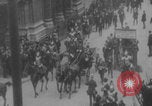 Image of French socialist rally Gare du Nord Paris France, 1914, second 10 stock footage video 65675079212