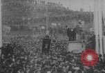 Image of French socialist rally Gare du Nord Paris France, 1914, second 32 stock footage video 65675079212