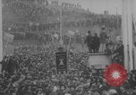 Image of French socialist rally Gare du Nord Paris France, 1914, second 34 stock footage video 65675079212
