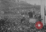 Image of French socialist rally Gare du Nord Paris France, 1914, second 38 stock footage video 65675079212