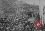 Image of French socialist rally Gare du Nord Paris France, 1914, second 39 stock footage video 65675079212