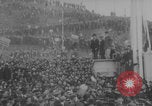 Image of French socialist rally Gare du Nord Paris France, 1914, second 40 stock footage video 65675079212