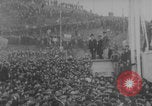 Image of French socialist rally Gare du Nord Paris France, 1914, second 41 stock footage video 65675079212