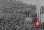 Image of French socialist rally Gare du Nord Paris France, 1914, second 42 stock footage video 65675079212