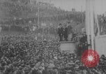 Image of French socialist rally Gare du Nord Paris France, 1914, second 43 stock footage video 65675079212